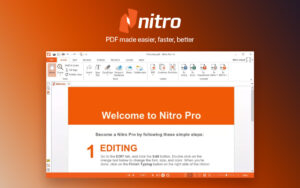 nitro pro pdf editor 
